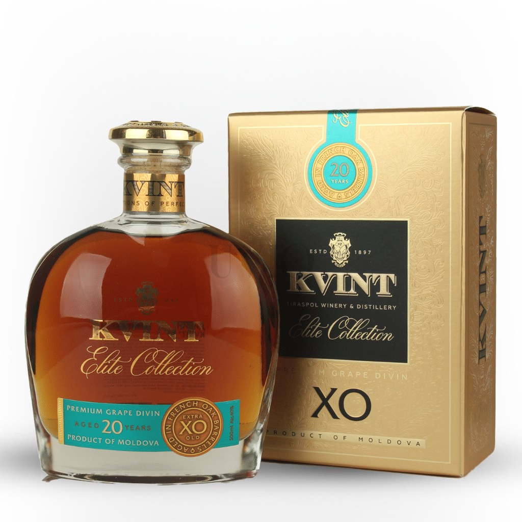 KVINT XO 20 ANI 40% 0,5L în cutie premium