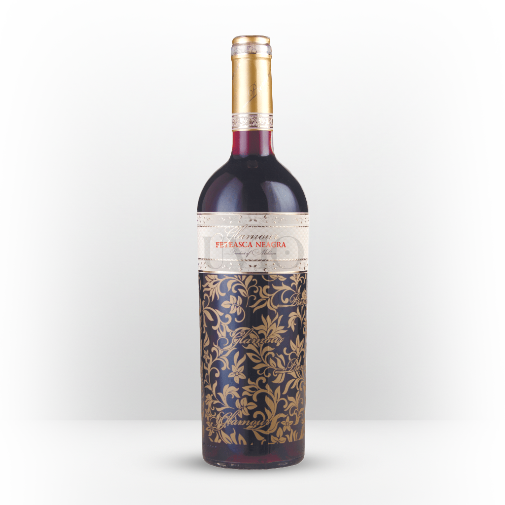 Vin Rosu DemiSec Glamour Feteasca Neagra Suvorov 0.75 L