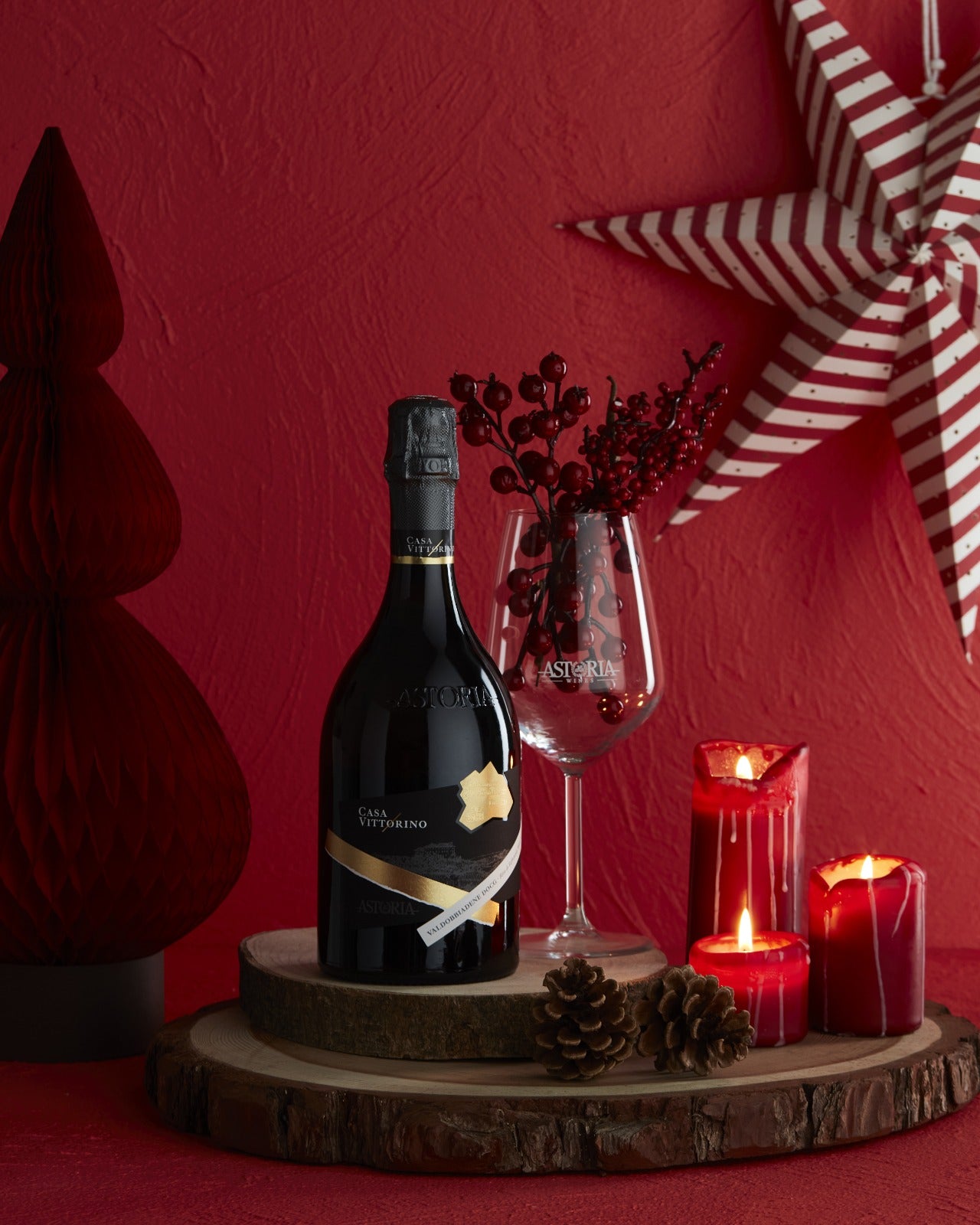 Astoria Valdobbiadene Prosecco DOCG Brut Millesimato Casa Vittorino lifestyle view